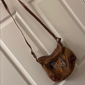Brown Cross Body Bag